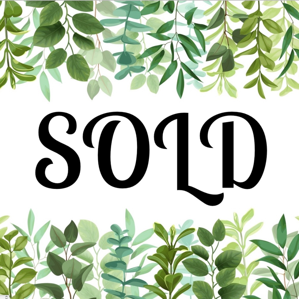 Everything below is SOLD